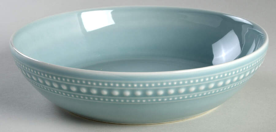 M2A20 Seafoam Green 8" Individual Pasta Bowl by Matceramica-1