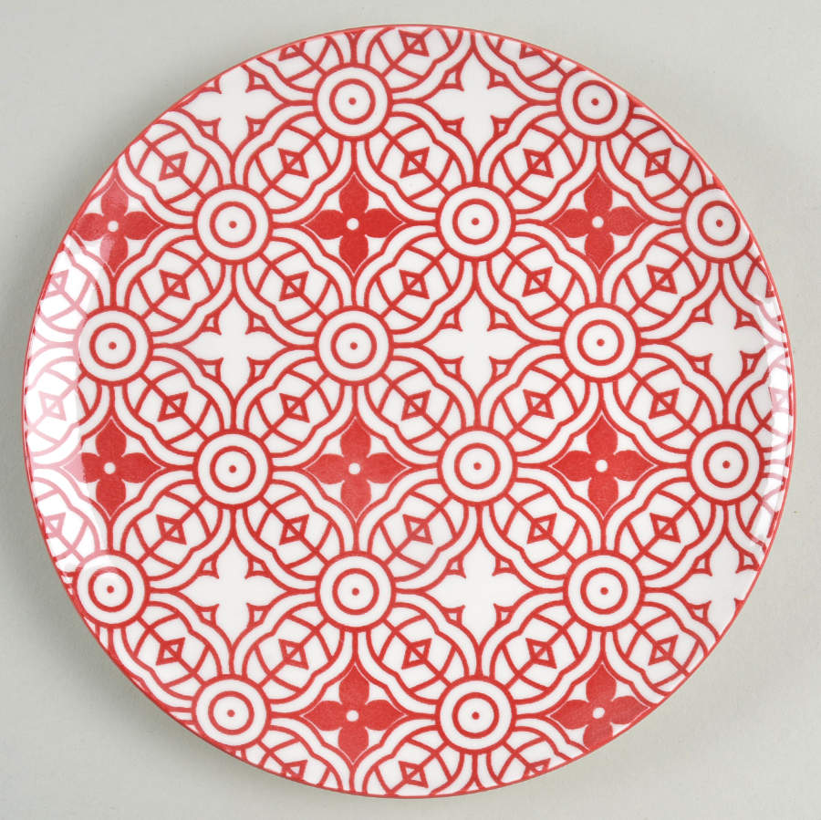 Chiara Accent Salad Plate by Mainstays-1
