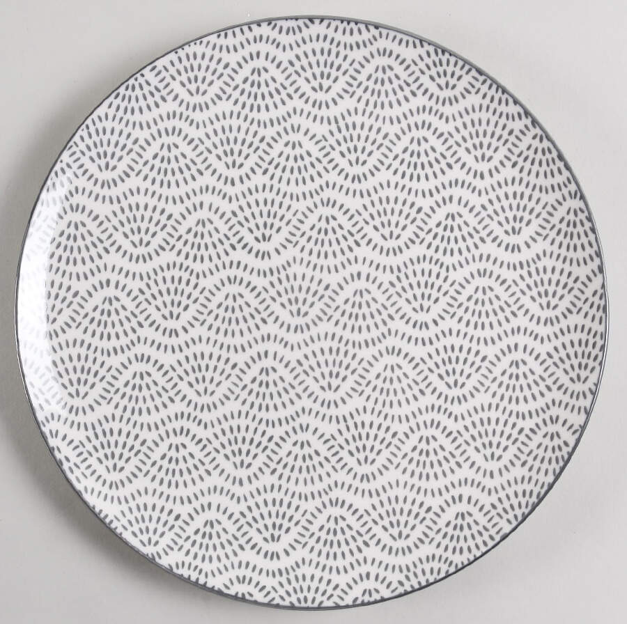 Chiara Accent Dinner Plate by Mainstays-1