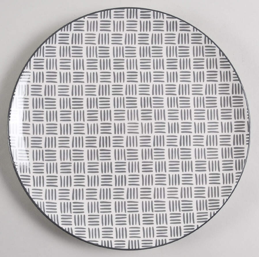 Chiara Accent Dinner Plate by Mainstays-1