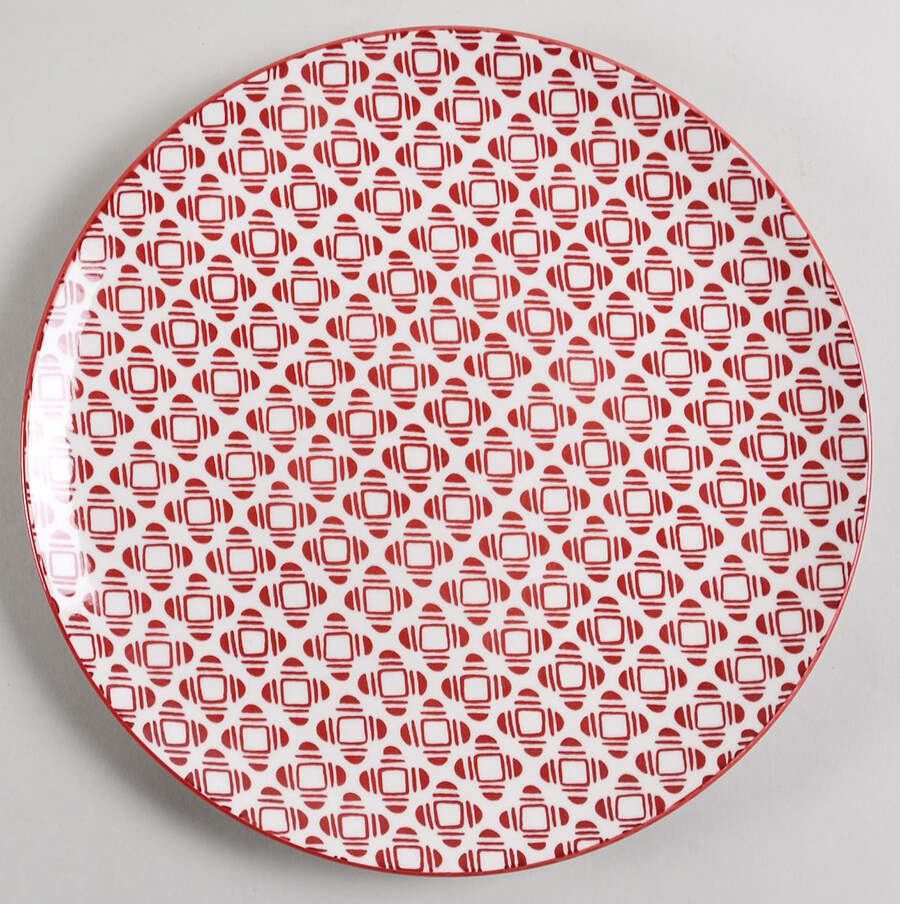 Chiara Accent Dinner Plate by Mainstays-1