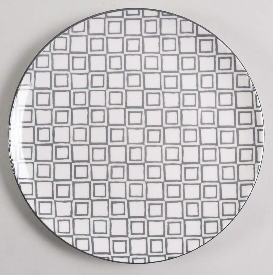 Chiara Accent Dinner Plate by Mainstays-1