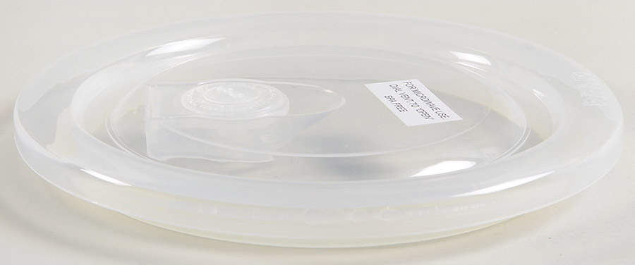 Merry Christmas Vented Lid for 18 Oz Round Plastic Microwave Bowl by Maxcera Corp-1
