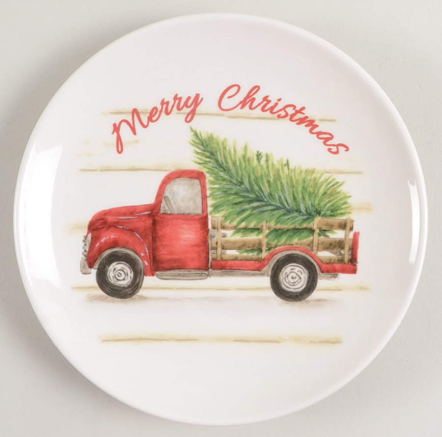 Merry Christmas Appetizer Plate by Maxcera Corp-1