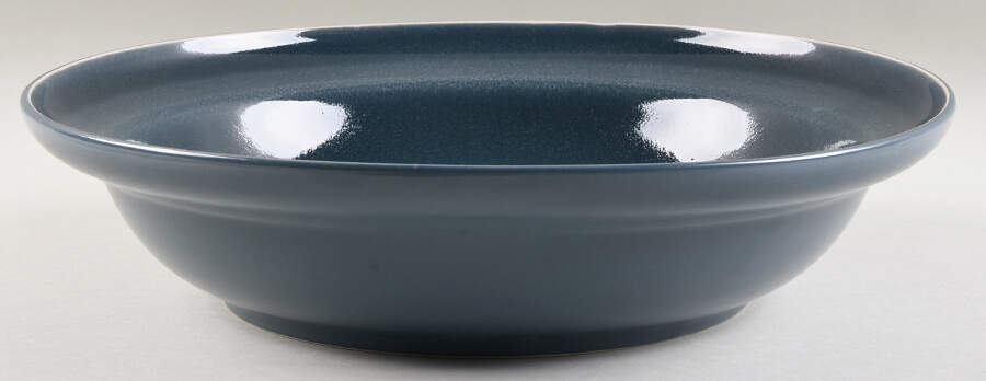 Portillo Blue 13" Round Serving Bowl by Martha Stewart-1