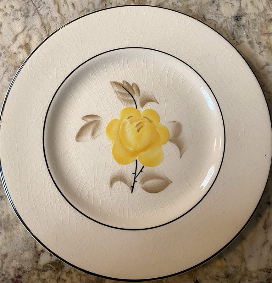 Talisman Rose Dinner Plate by Myott Staffordshire-1