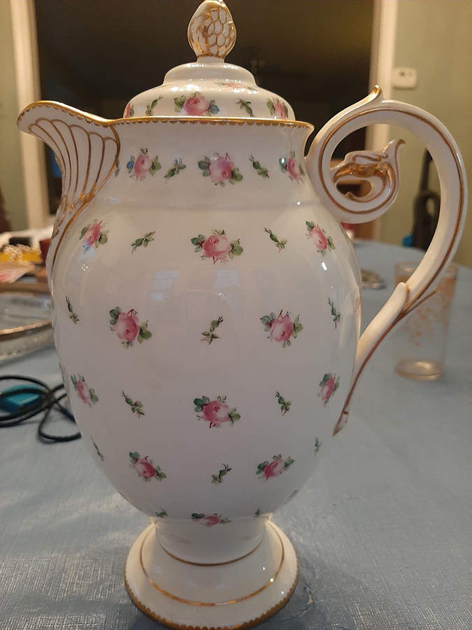 H819 Chocolate Pot & Lid by Minton-1
