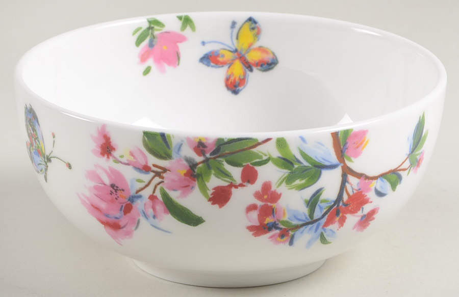 Butterfly Garden Fruit/Dessert (Sauce) Bowl by Mikasa-1