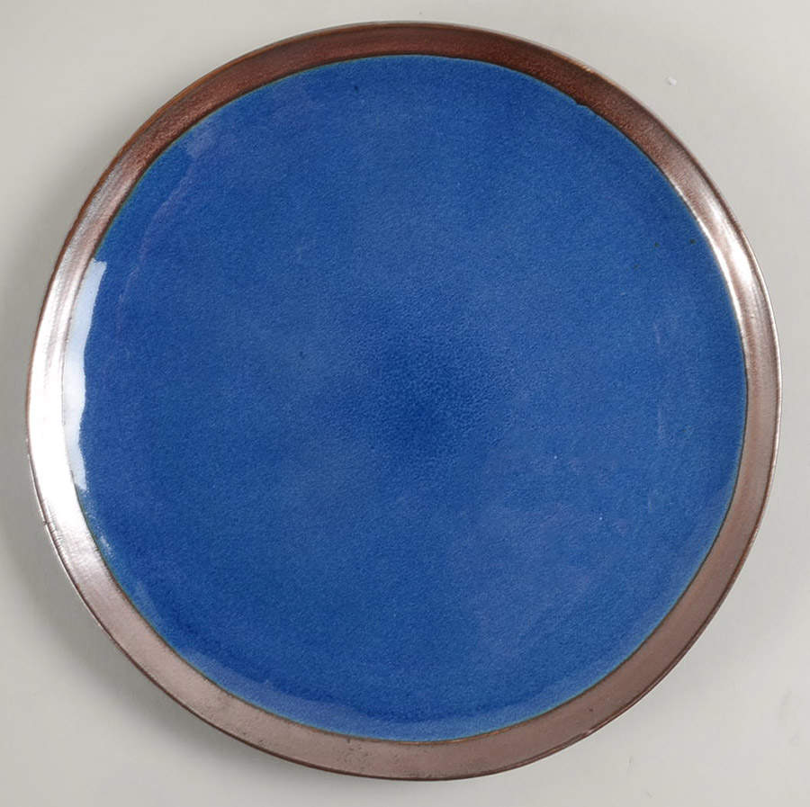 Talia Blue Salad Plate by Mikasa-1
