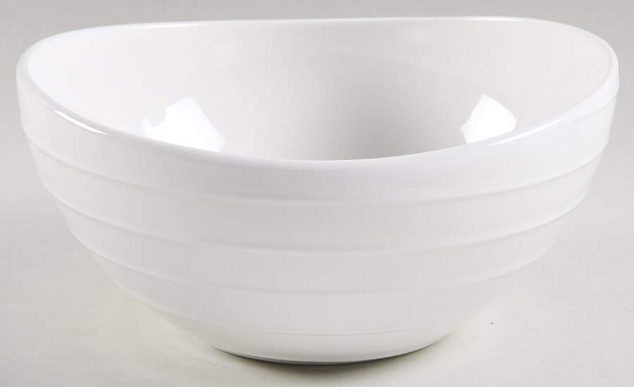 Swirl (Porcelain) 8" Oval Serving Bowl by Mikasa-1