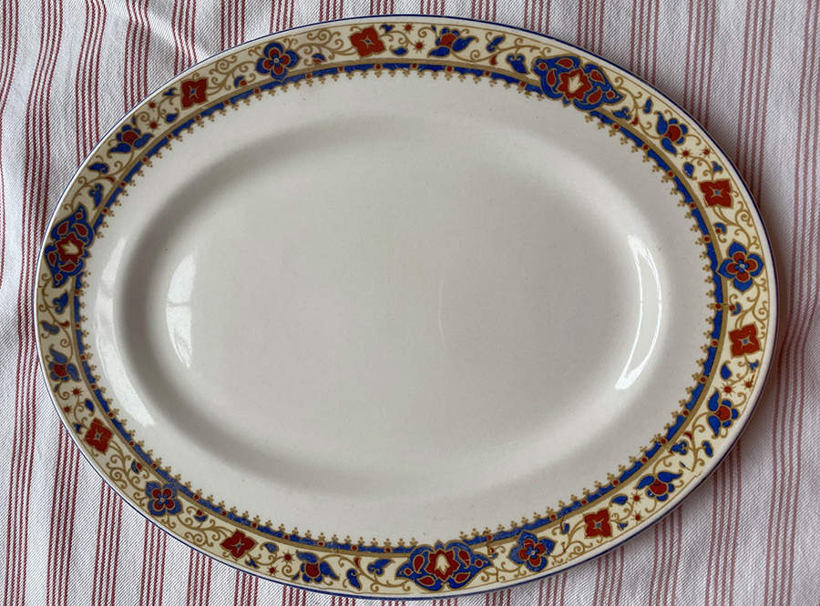 MYO198 14" Oval Serving Platter by Myott Staffordshire-1