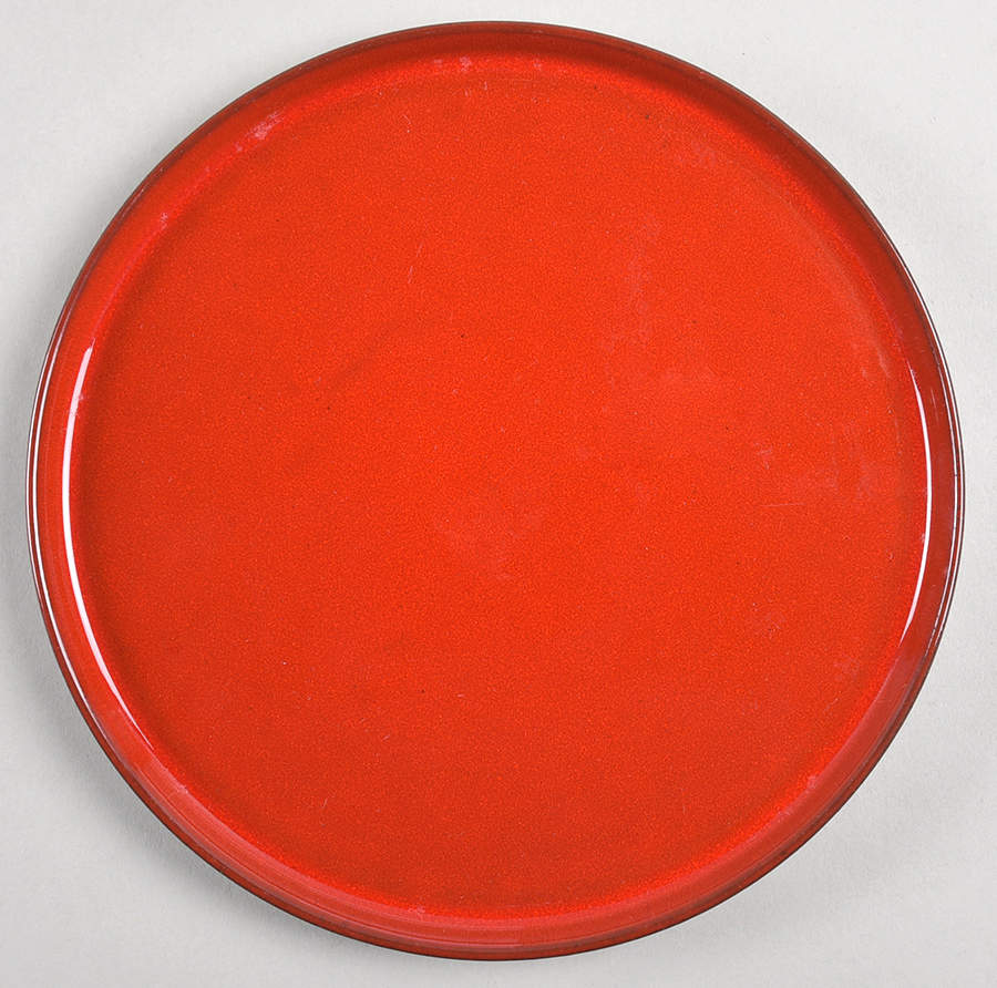 Red Salad Plate by Melitta-1