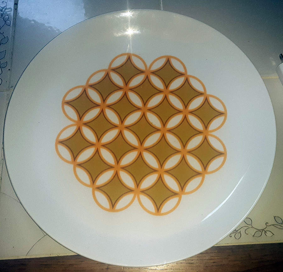 Tangerine Dinner Plate by Mikasa-1