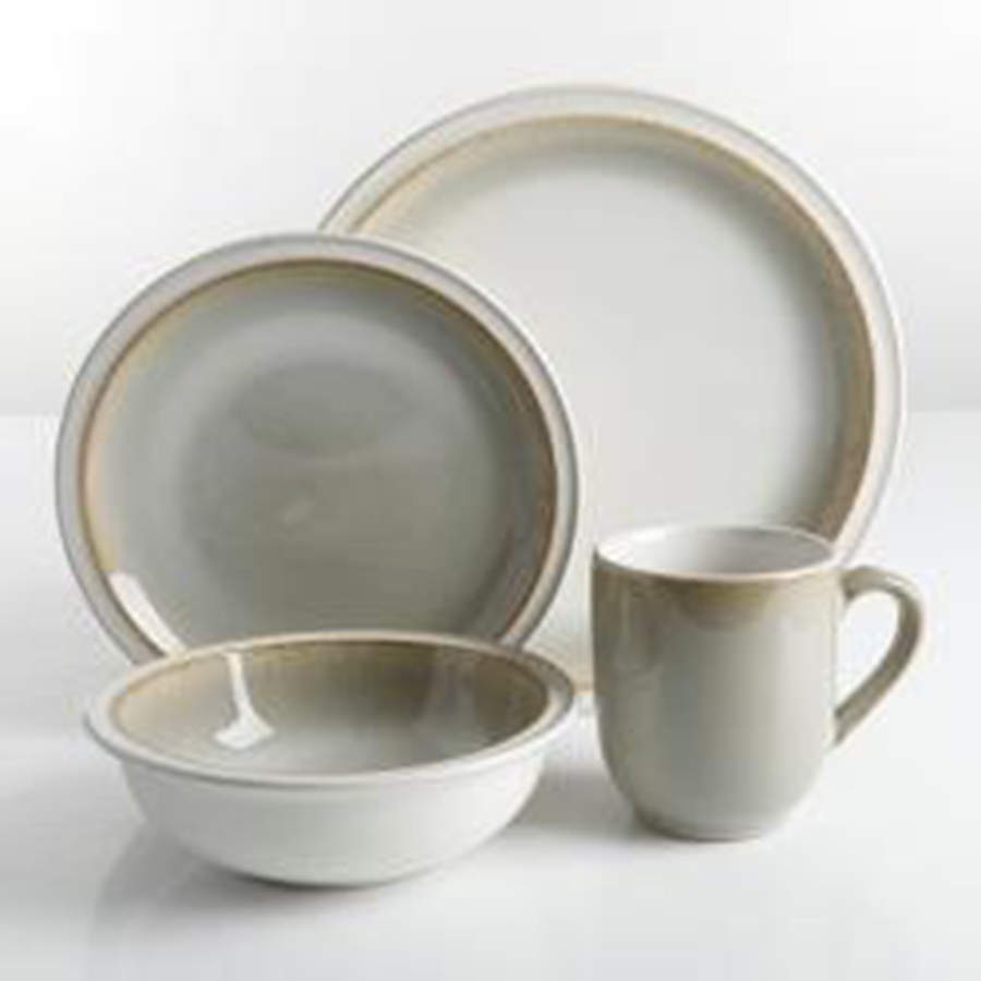 Moldano Grey Dinner Plate by Martha Stewart-1