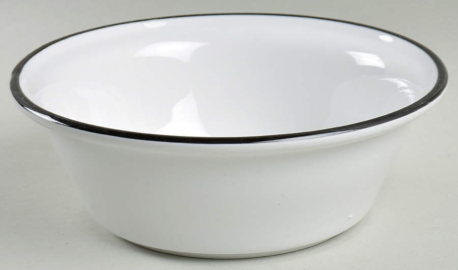 Cliffield Black Soup/Cereal Bowl by Martha Stewart-1