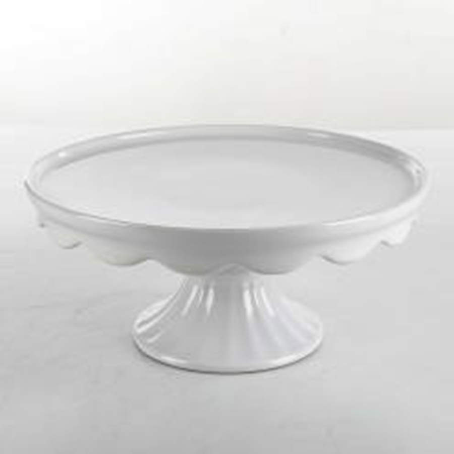 Patterson 12" Diameter Pedestal Cake Stand by Martha Stewart-1