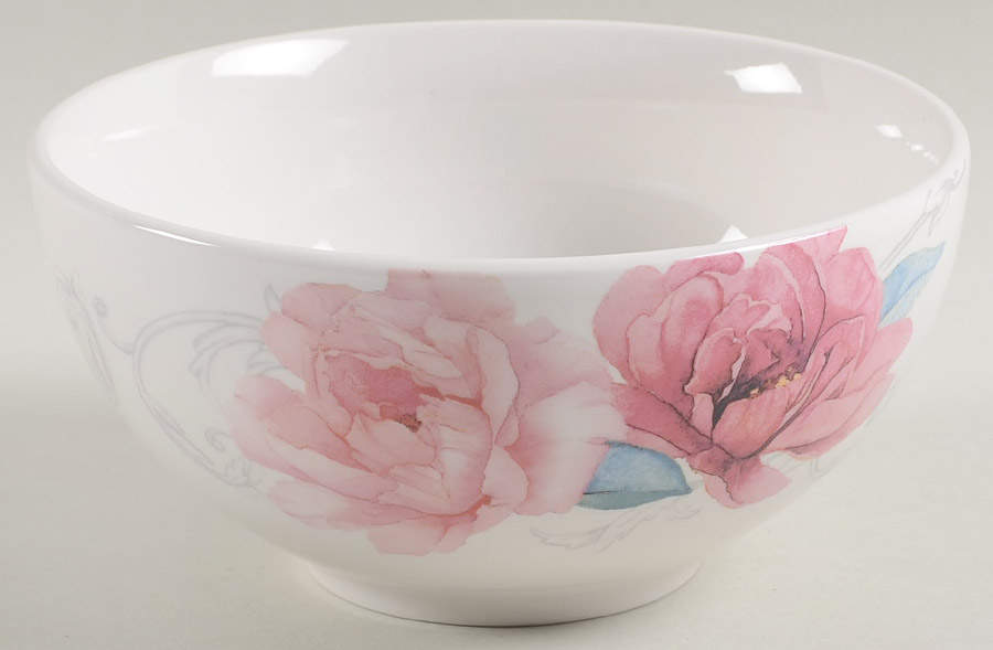 Peony Soup/Cereal Bowl by Martha Stewart-1