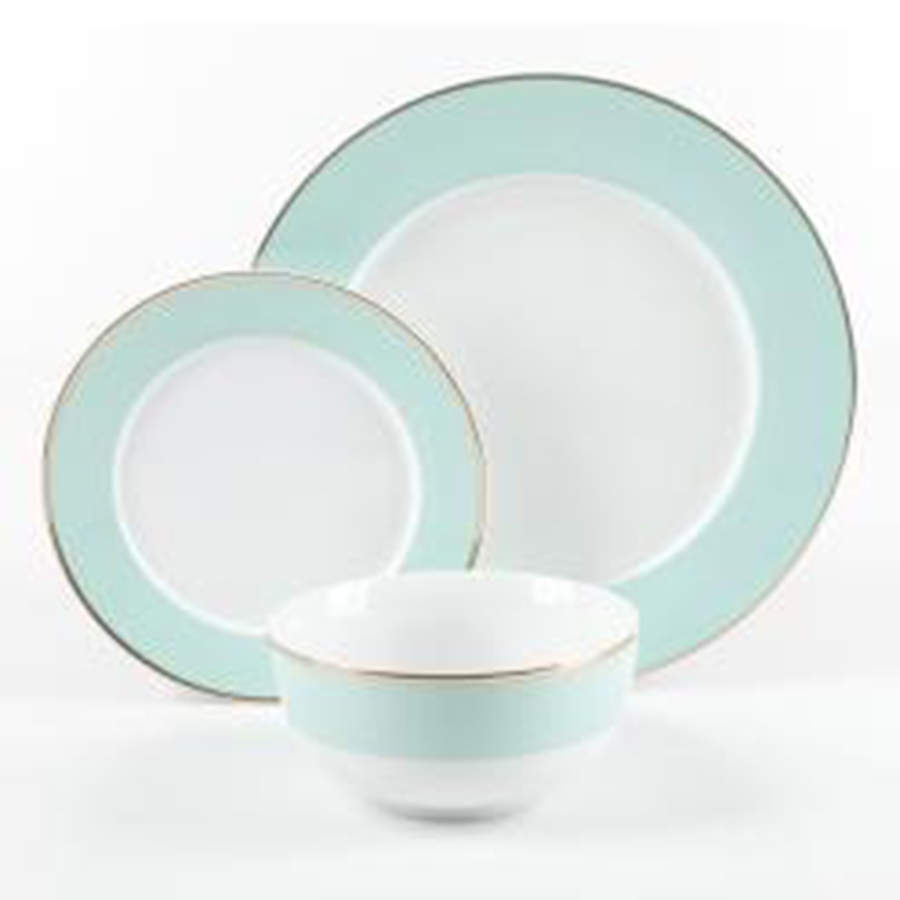 Gracie Lane Blue Dinner Plate by Martha Stewart-1