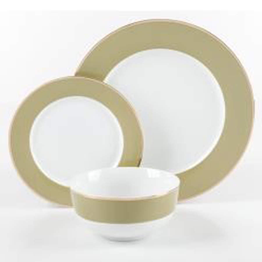 Gracie Lane Green Dinner Plate by Martha Stewart-1