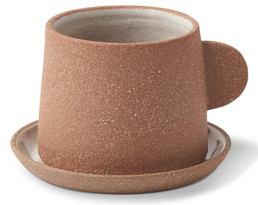 Canyon Flat Cup & Saucer Set by Magenta-1