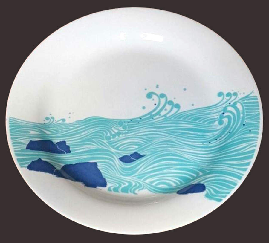 Ebb Tide 12" Chop Plate (Round Platter) by Mikasa-1
