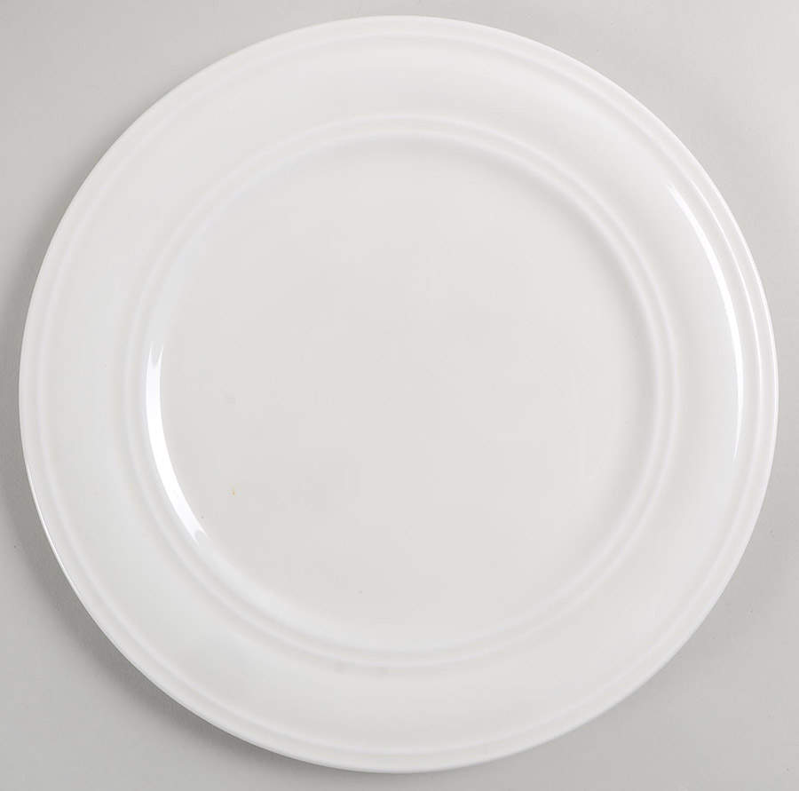 MN13 White Dinner Plate by Maison Neuve-1