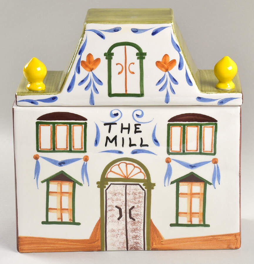 Italian Village Flour Canister & Lid by Meiselman Imports-1