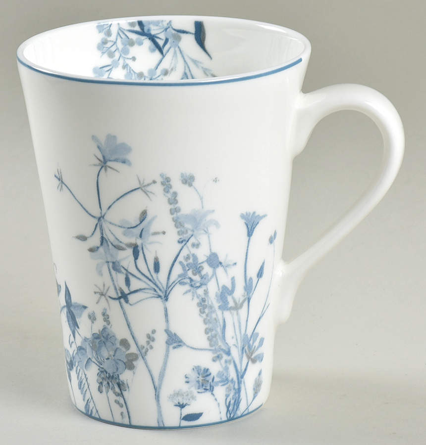Wildflower Blue Mug by Mikasa-1