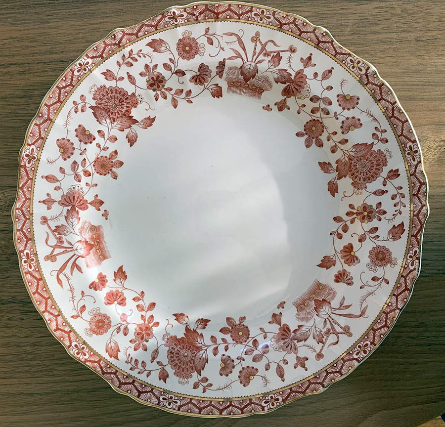 Thames Orange Dinner Plate by Minton-1