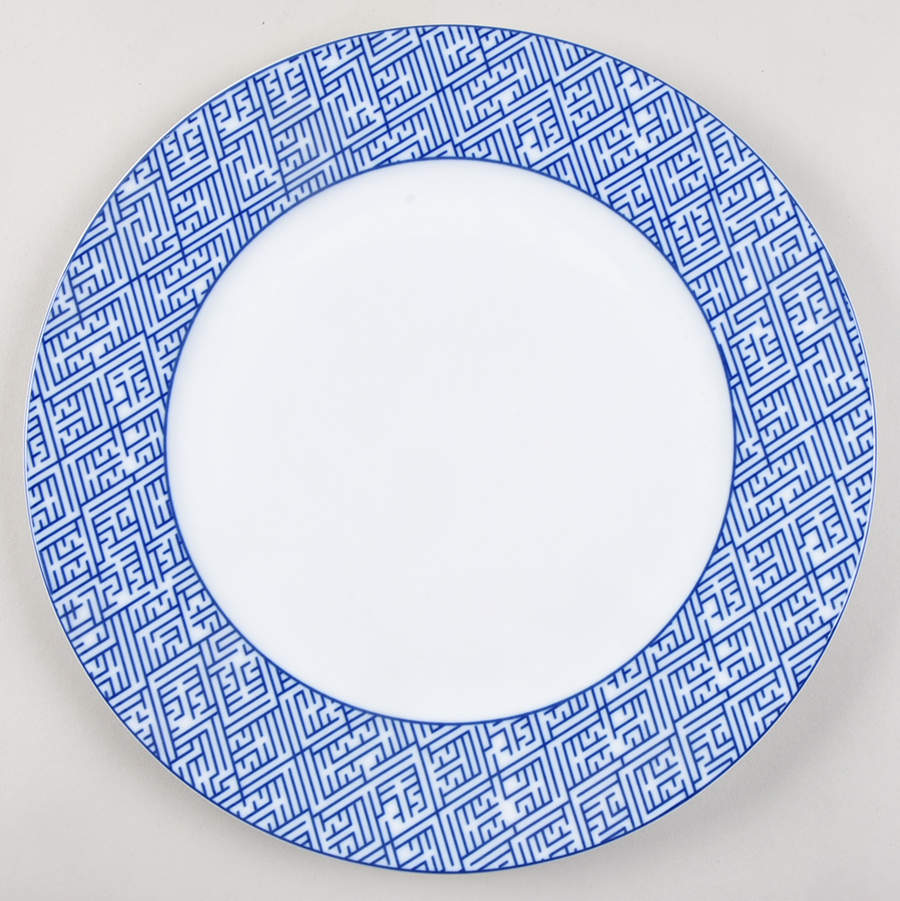 Labyrinth Service Plate (Charger) by Mottahedeh-1