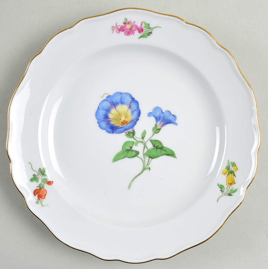 22C Dessert/Pie Plate by Meissen (Germany)-1