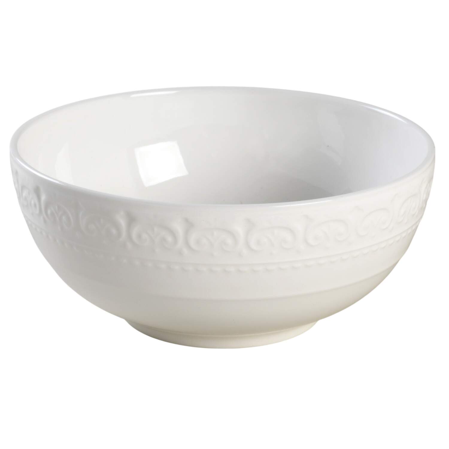 Embossed Crown Soup/Cereal Bowl by Mikasa-1