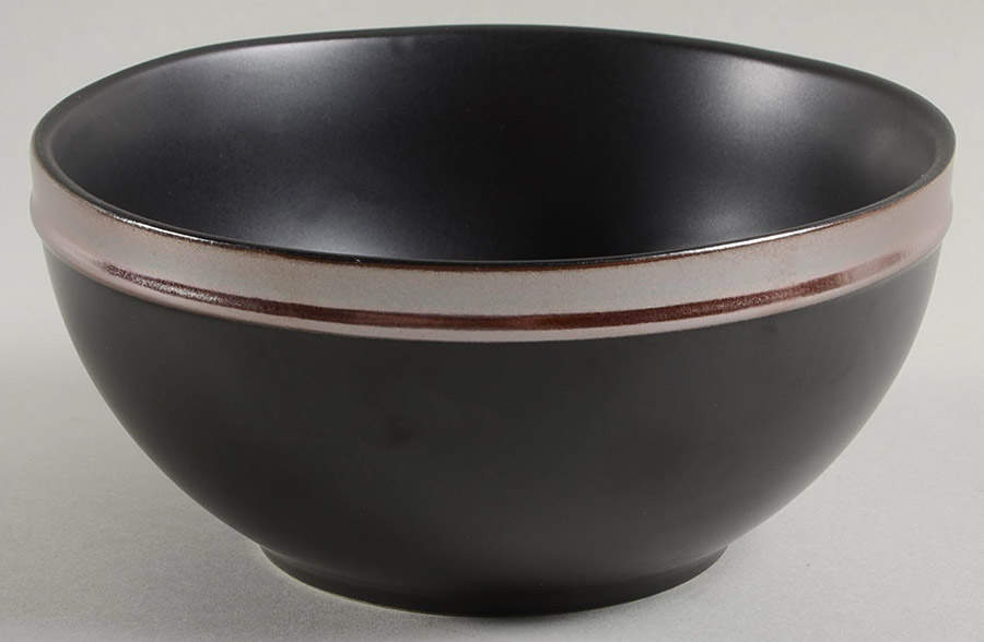 Miller Black Soup/Cereal Bowl by Mikasa-1