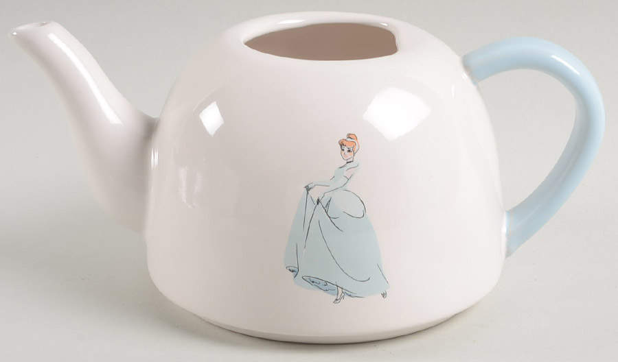 Disney Princess Tea for 1-Individual Teapot No Lid by Magenta-1