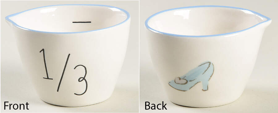 Disney Princess 1/3 Cup Measuring Cup by Magenta-1