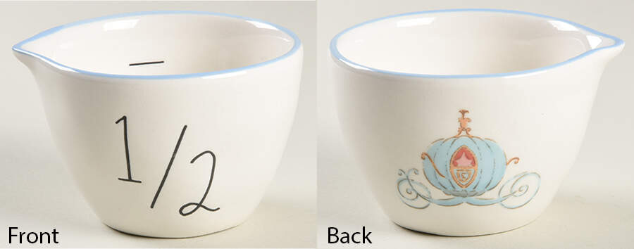 Disney Princess 1/2 Cup Measuring Cup by Magenta-1