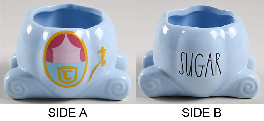 Disney Princess Figural Sugar Bowl No Lid by Magenta-1