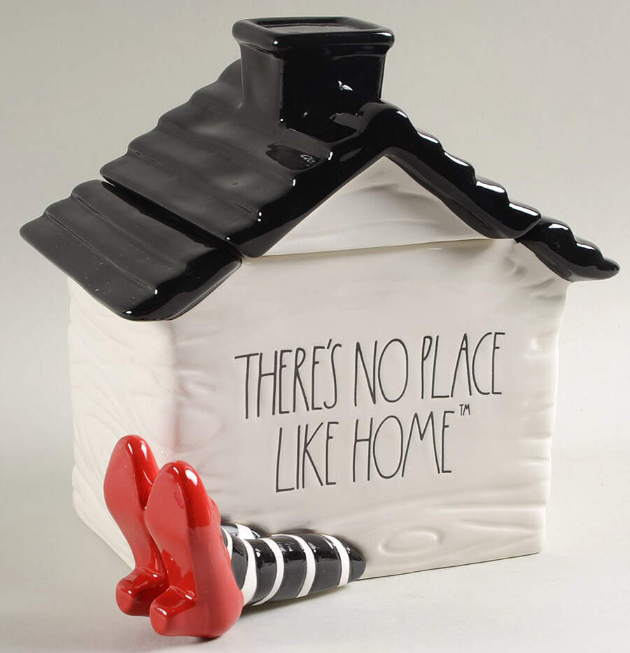 The Wizard of Oz House Cookie Jar & Lid by Magenta-1