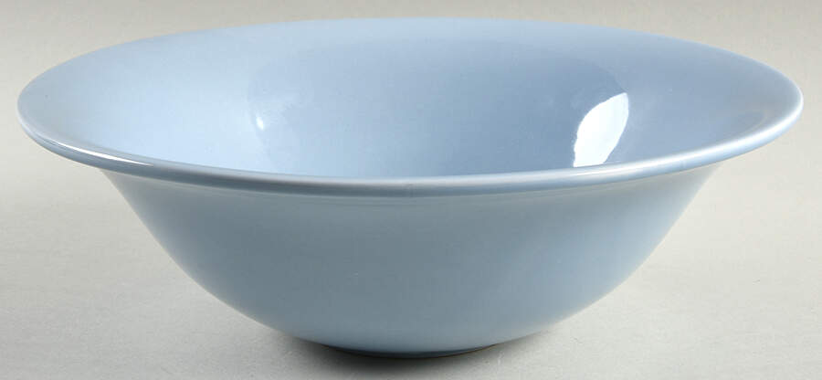 Classic Sky Blue 10" Round Vegetable Bowl by Martha Stewart-1