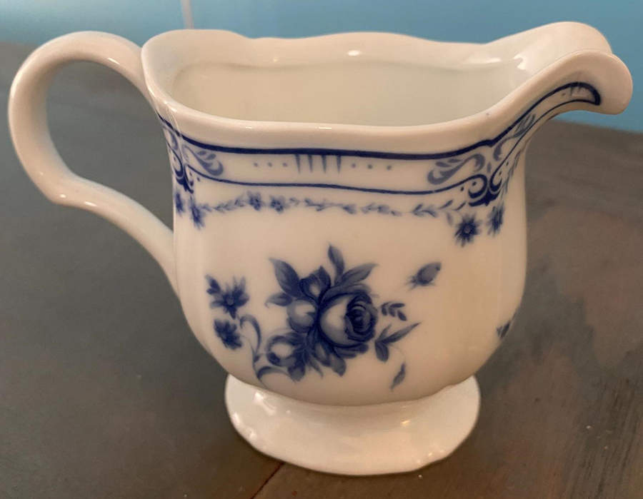 Copenhagen Blue Creamer by Mikasa-1