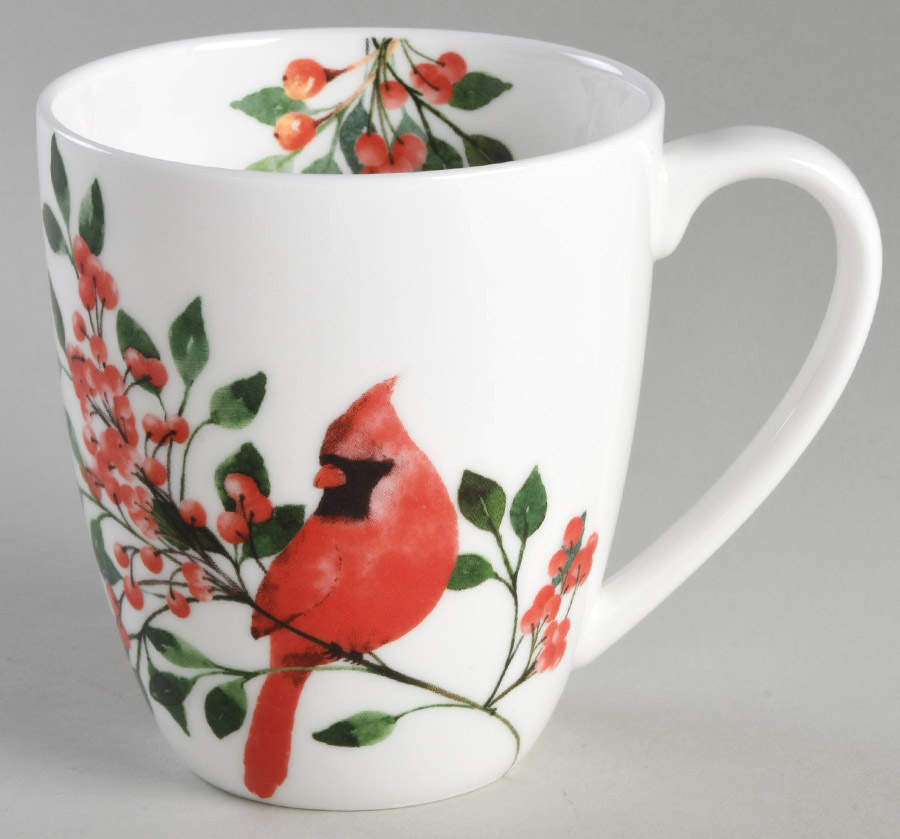 Cardinal Leaves Mug by Mikasa-1