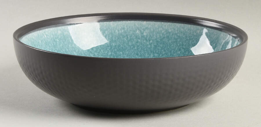 Maddox Blue 7" Individual Pasta Bowl by Mikasa-1