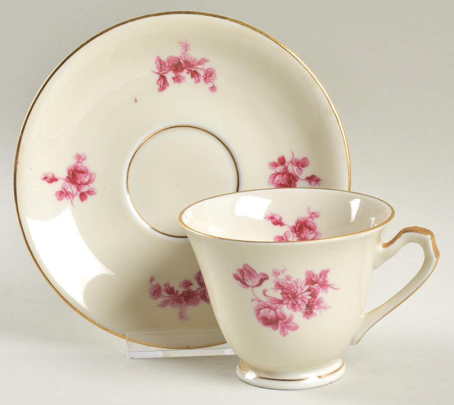 MPI3 Footed Cup & Saucer Set by Mosa Porcelain-1