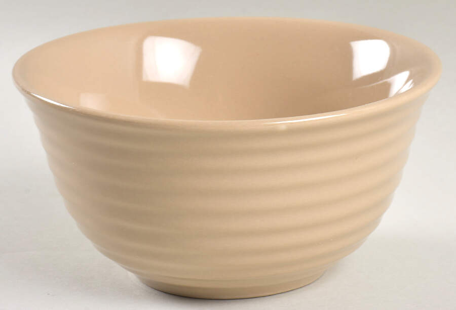Classic-Tan Soup/Cereal Bowl by Mainstays-1