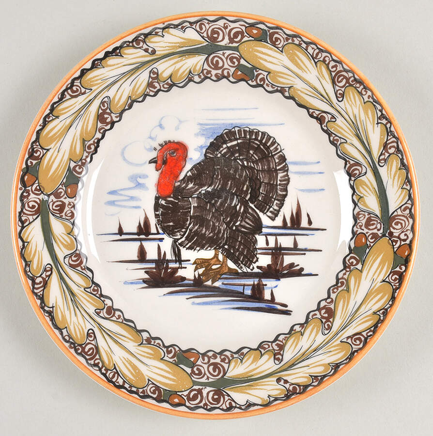 502 Bread & Butter Plate by Mancer (Italy)-1