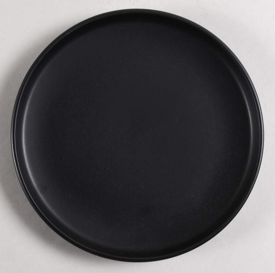 Ale Black Salad Plate by Mainstays-1