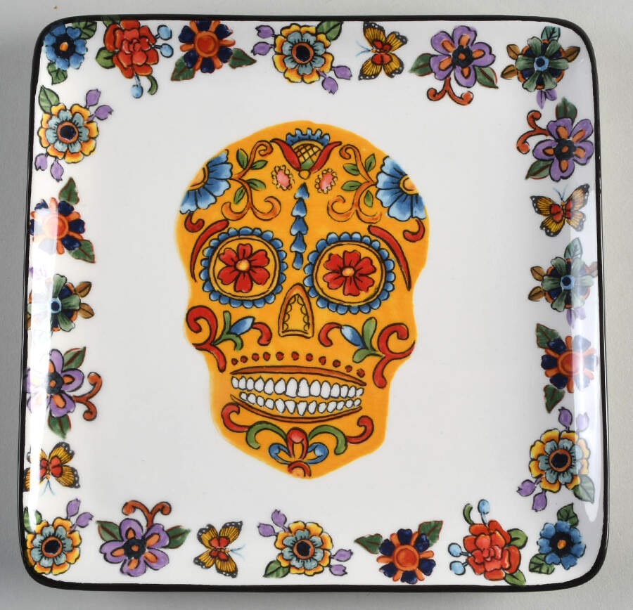 MXE74 Square Salad Plate by Maxcera Corp-1