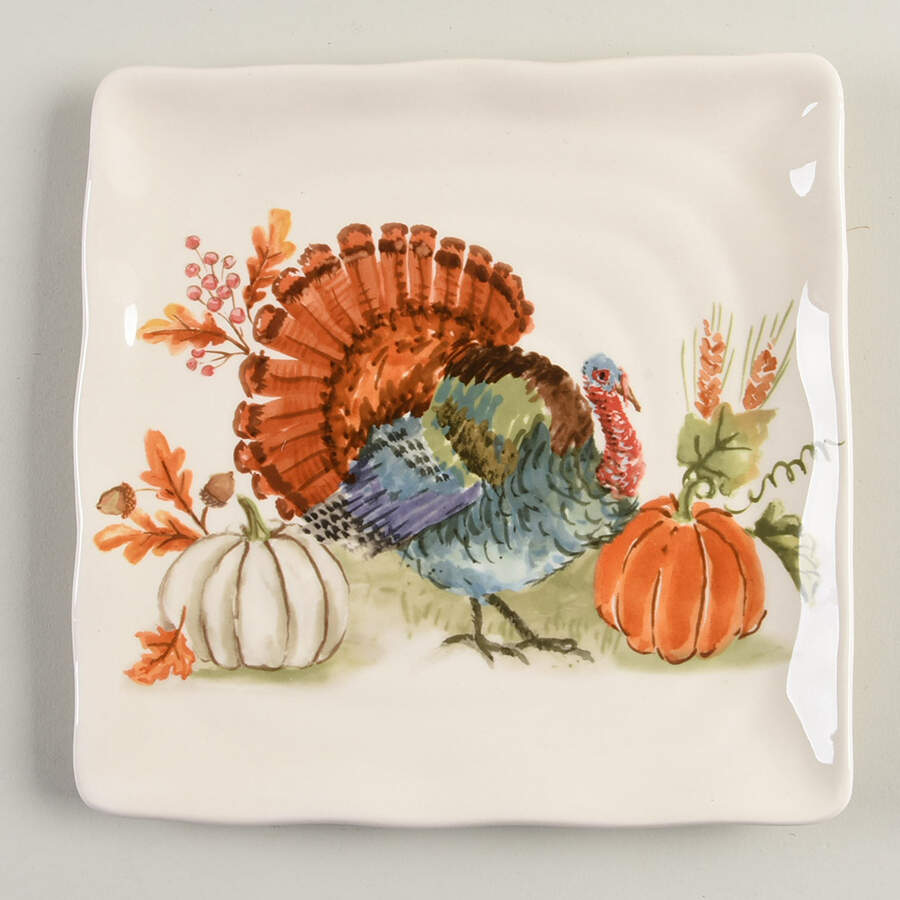 MXE75 Square Salad Plate by Maxcera Corp-1