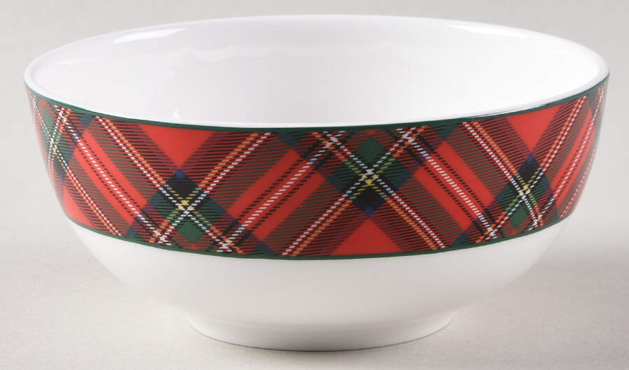 Tartan Fruit/Dessert (Sauce) Bowl by Mikasa-1