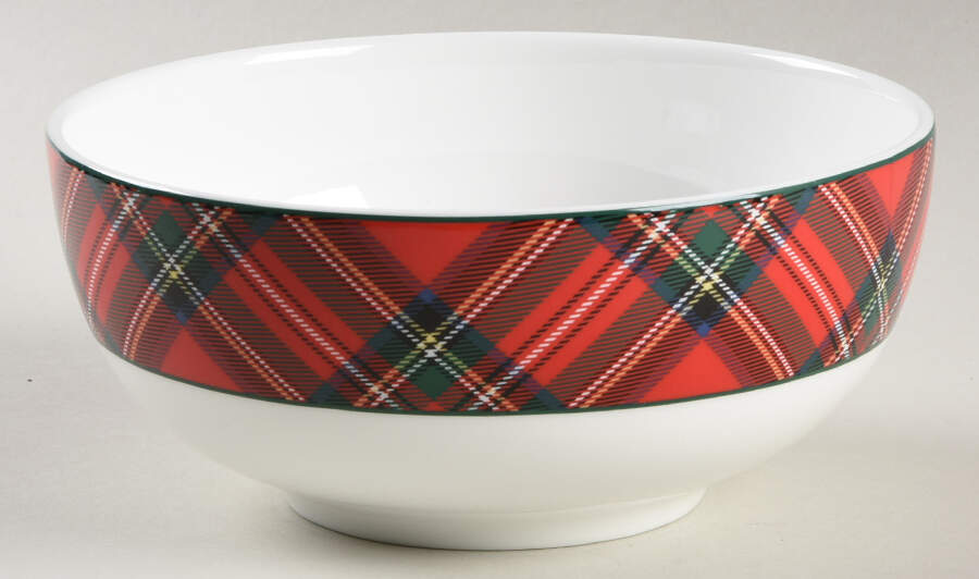 Tartan Soup/Cereal Bowl by Mikasa-1